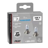 Lampa H7, 2 tk 100 W 12 V 3600K plasma xenon | HL Autoosad