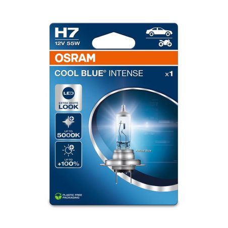 Osram H7 12 V 55 W Cool Blue Intense, 1 tk | HL Autoosad