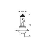 Lampa H7 ksenoon, 2 tk, 12 V, 55 W, PX26d, sinine | HL Autoosad