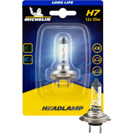 Michelin H7 Long life, 1 tk 12/55 W 1500 lm, halogen | HL Autoosad