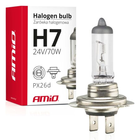 AMiO H7, 24 V, 70 W, UV filter, PX26d, E4 | HL Autoosad