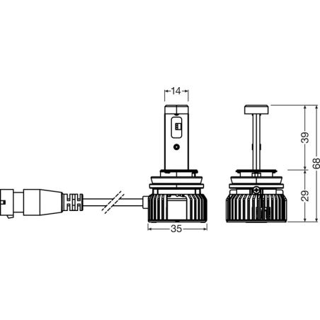 Osram H11 Night Breaker LED 12 V 6000K, 2 tk ECE | HL Autoosad