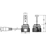 Osram H11 Night Breaker LED 12 V 6000K, 2 tk ECE | HL Autoosad