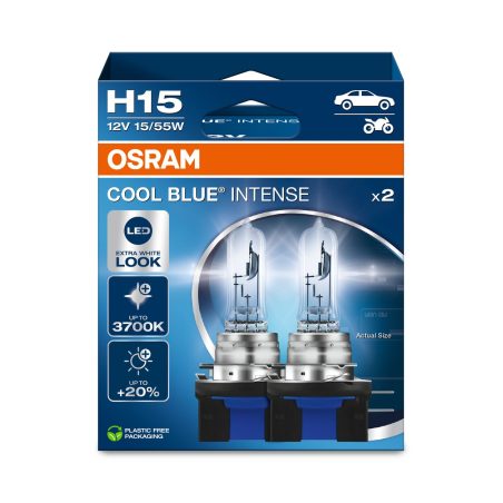 Osram H15 12 V 15/55 W Cool Blue Intense, 2 tk | HL Autoosad