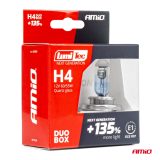 AMiO halogeen pirn, 2 tk H4 12 V 60/55 W + 135% | HL Autoosad