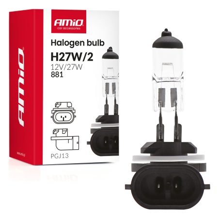 AMiO halogeenpirn H27W/2 12 V PGJ13 | HL Autoosad