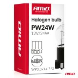 AMiO halogeenpirn PW24W 24 W 12 V WP3,3 x 14,5-3 | HL Autoosad