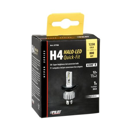 Lampa halo LED H4 15 W P43t, 1 tk | HL Autoosad