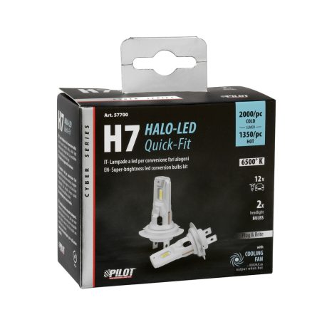 Lampa halo LED H7 22 W PX26d, 2 tk | HL Autoosad