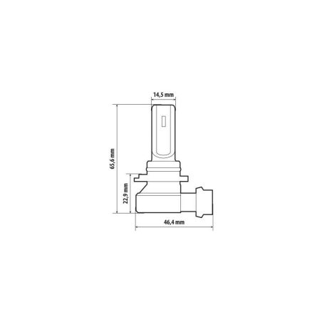 Lampa halo LED HB4 15 W P22d, 1 tk | HL Autoosad
