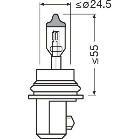 Osram HB5 12 V 65/55 W PX29T | HL Autoosad