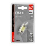 Lampa hüperled pirn, 1 tk, 12 V, 27 smd, valge | HL Autoosad
