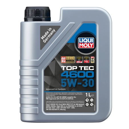 Liqui Moly Top Tec 4600 5W-30 mootoriõli C2/C3 1 L | HL Autoosad