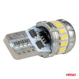AMiO LED, 2 tk T10 W5W 16 + 2SMD 12/24 V CANbus valge | HL Autoosad