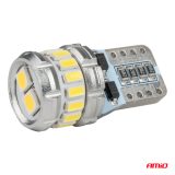 AMiO LED, 2 tk T10 W5W 16 + 2SMD 12/24 V CANbus valge | HL Autoosad
