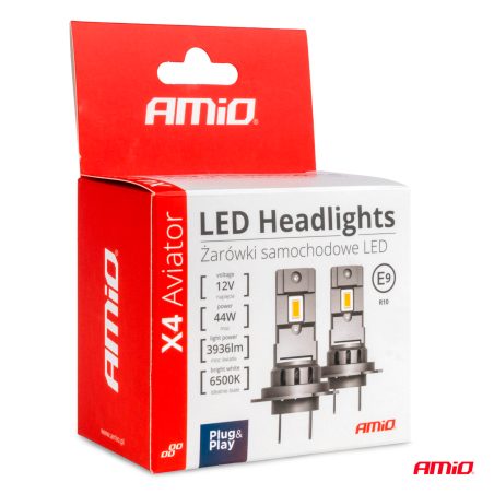 AMiO LED aviator H7/H8 6500K 44 W, 2 tk 12 V | HL Autoosad