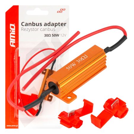 AMiO LED CANbus relee takisti 30Ω 50 W | HL Autoosad