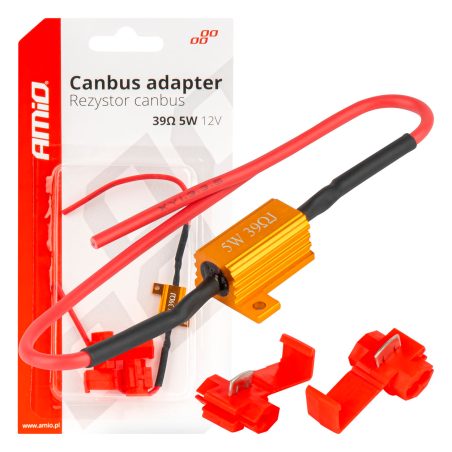 AMiO LED CANbus relee takisti 39 Ω 5 W | HL Autoosad