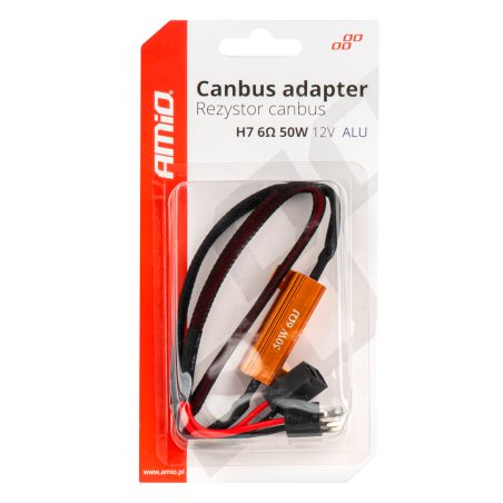 AMiO LED CANbus relee takisti H7 6Ω 50 W | HL Autoosad