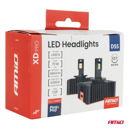 AMiO LED esipirnid, 2 tk D5S CANbus | HL Autoosad