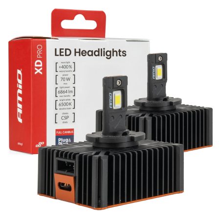 AMiO LED esipirnid, 2 tk D5S CANbus | HL Autoosad