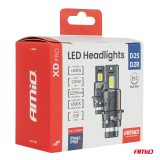 AMiO LED esipirnid, 2 tk XD PRO D2S/D2R CANbus | HL Autoosad