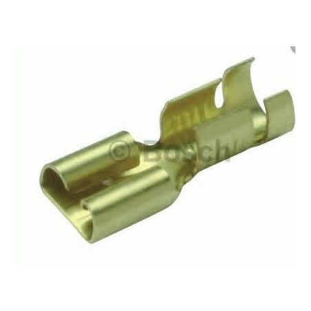 Bosch juhtmeotsikud 6,3 mm, 100 tk | HL Autoosad