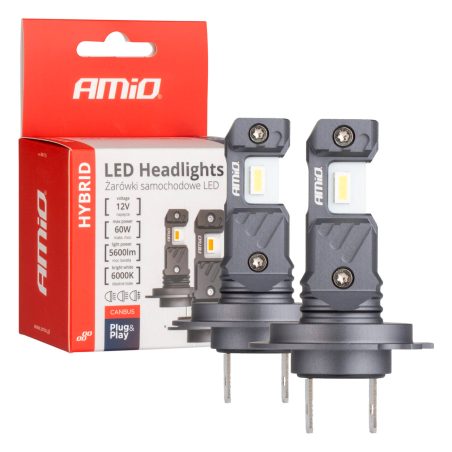 AMiO LED H7, 2 tk H7 H18 6000K 5600 lm 12 V 60 W | HL Autoosad
