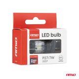 AMiO LED pirn, 1 tk LumiTec P27/7W 12 V CANbus valge | HL Autoosad