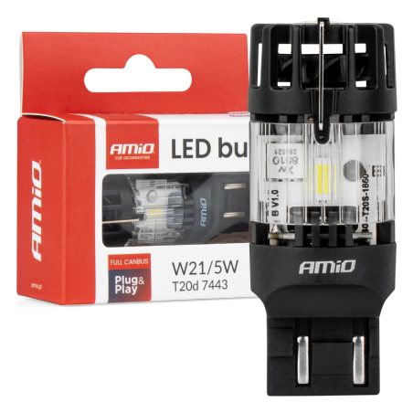 AMiO LED pirn, 1 tk LumiTec W21/5W 12 V CANbus v | HL Autoosad