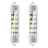 AMiO LED pirnid, 2 tk, 18SMD, C5W, 41 mm, 12 V | HL Autoosad