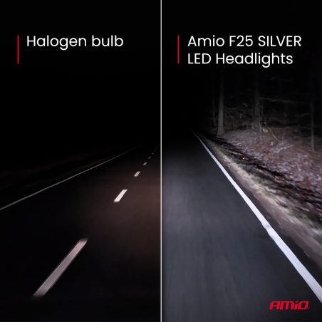 AMiO LED pirnid, 2 tk F25 HIR2 9012 54 W 12 V/24 V | HL Autoosad