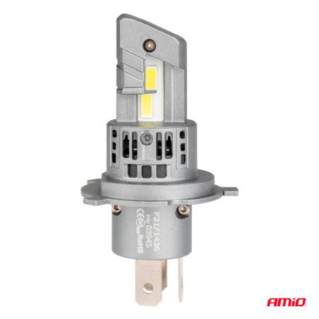 AMiO LED pirnid, 2 tk H4 LED esituled 6000K 44 | HL Autoosad