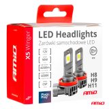 AMiO LED pirnid, 2 tk H8/H9/H11 6000K 50WCanbus | HL Autoosad