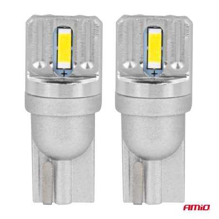 AMiO LED pirnid CANbus T10 W5W 3 x 1860 SMD valge | HL Autoosad