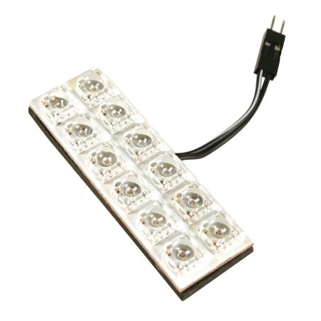 Lampa LED plaat 12-LEDI 20 x 60 mm valge | HL Autoosad