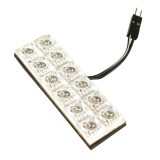 Lampa LED plaat 12-LEDI 20 x 60 mm valge | HL Autoosad