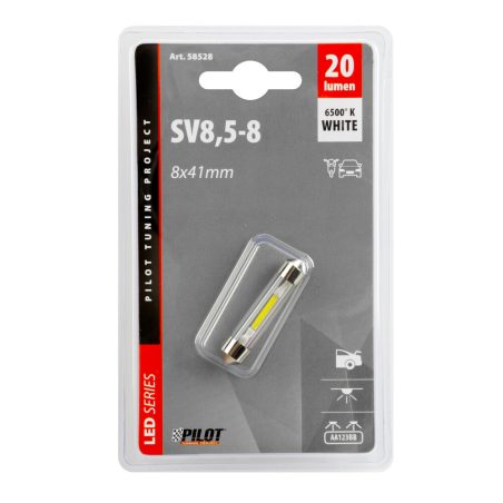 Lampa mega LED, 1 tk, 12 V, 8 x 41 mm, Ø 8,5 mm | HL Autoosad