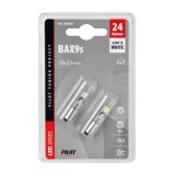 Lampa pirmid, 2 tk hyper LED, 2SMD BAX9S, 12 V | HL Autoosad