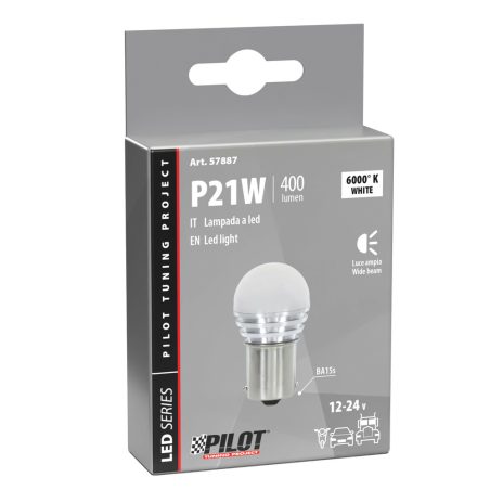 Lampa pirn, 1 tk, mega LED, 1 SMD x 9, 10–30 V, BA15s | HL Autoosad