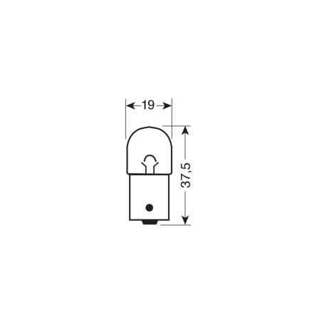 Lampa pirn, 2 tk 24 V 10 W BA15s E-mark | HL Autoosad