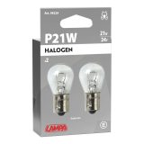 Lampa pirn, 2 tk 24 V P21W 21 W BA15s valge E-mark | HL Autoosad