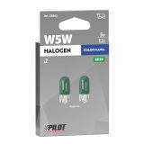 Lampa pirnid, 2 tk, 12 V, W2,1x9,5d, 5 W, roheline | HL Autoosad