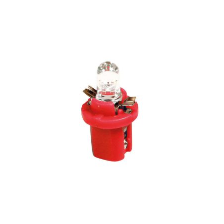 Lampa pirnid, 2 tk, 1 LED, B8,5D punane | HL Autoosad