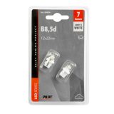 Lampa pirnid, 2 tk, 1 LED, B8, 5D, valge | HL Autoosad