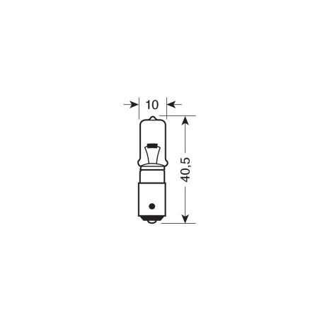 Lampa pirnid, 2 tk 12 V 21 W BAY9S | HL Autoosad