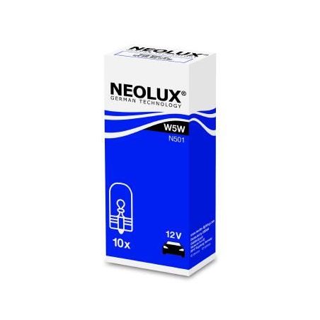 Neolux W5W, 12 tk 5 W W2,1x9,5D Standard, 1 tk | HL Autoosad