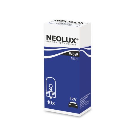 Neolux W5W, 12 tk 5 W W2,1x9,5D Standard, 1 tk | HL Autoosad
