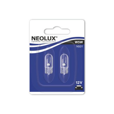 Neolux W5W, 12 tk 5 W W2,1x9,5D Standard, 2 tk | HL Autoosad