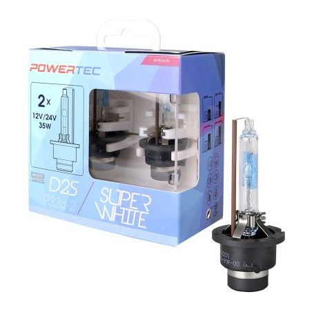 M-Tech xenon D2S komplekt, 2 tk super valge, 35 W | HL Autoosad